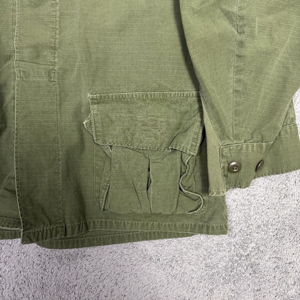 Coat Man's Cotton Wind Resistant Rip Stop Poplin OG 107 M Reg USGI 1968 Vietnam - Picture 3 of 12